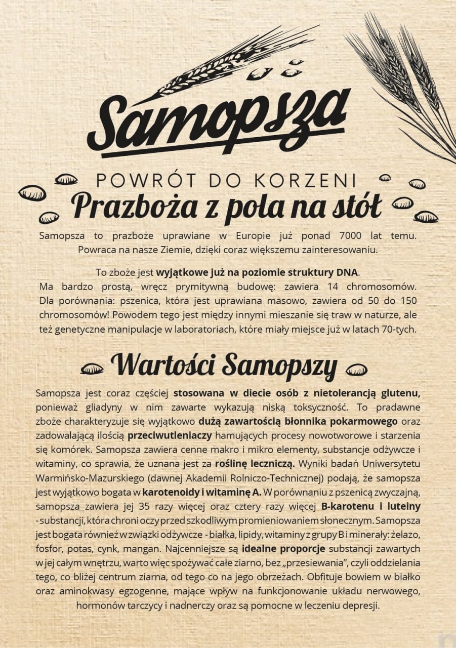 Zdjęcie gospodarstwa – Prazboza: BIO Samopsza i Płaskurka